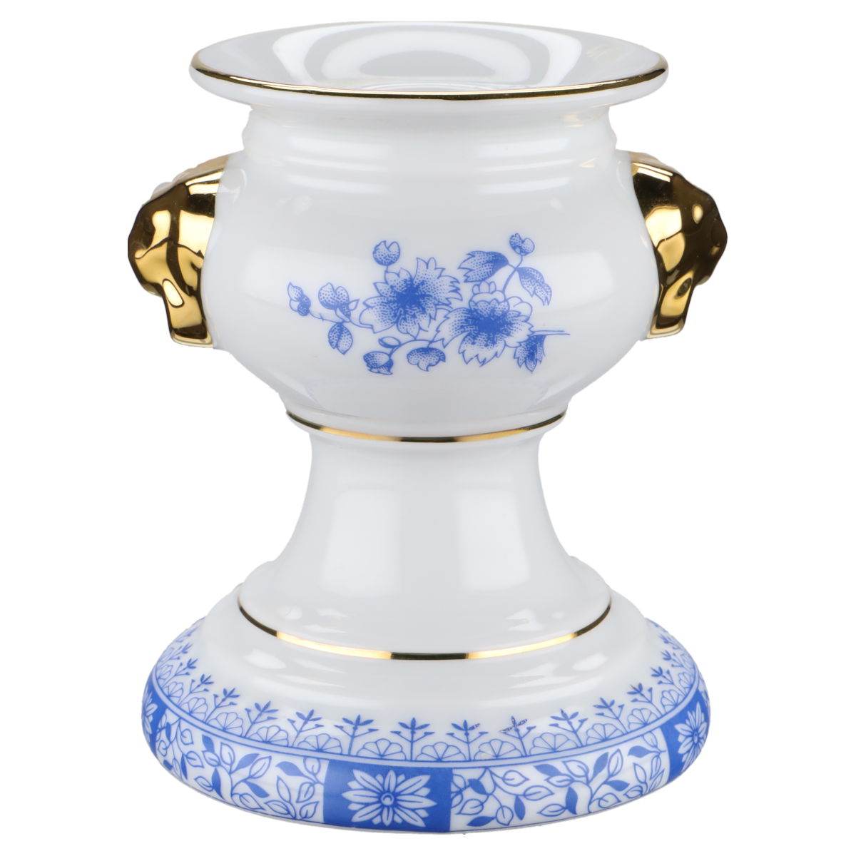 Kerzenleuchter Löwenkopfform