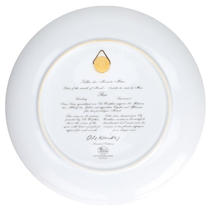 Wandteller mittelgroß März