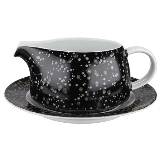 Sauciere mit Teller 2tlg