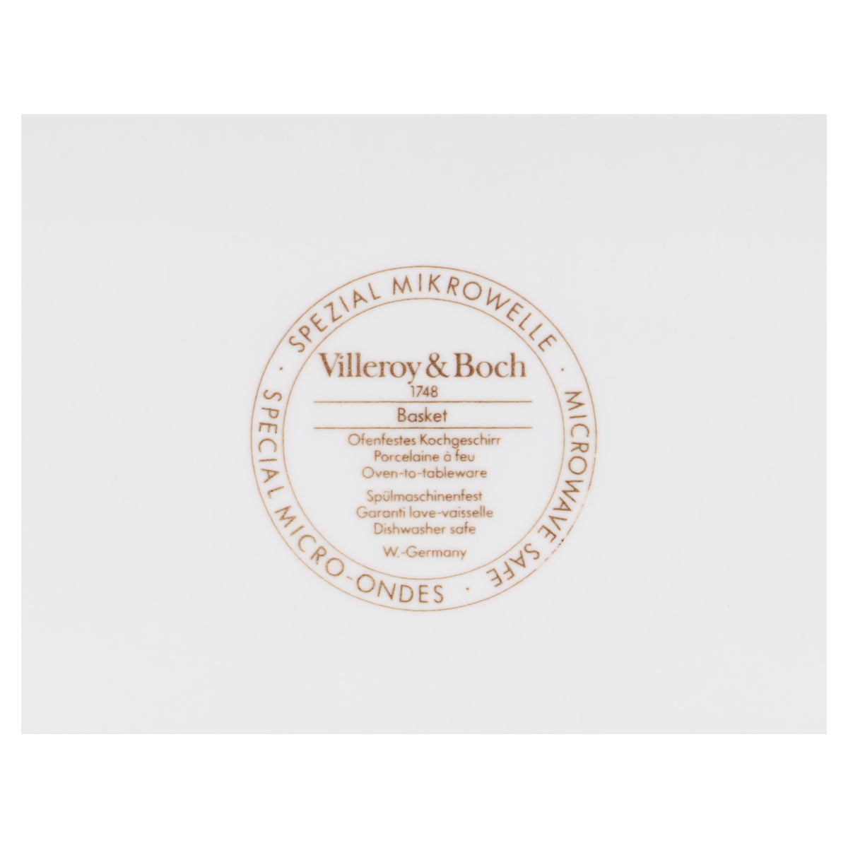 Mikrowellenschale oval ohne Deckel