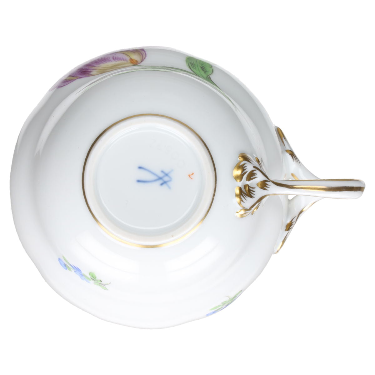 Kaffeetasse mit Untere lila Tulpe