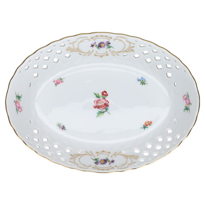 Durchbruchschale oval Streublume