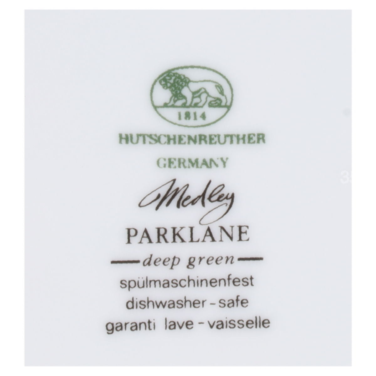 Speiseteller Deep Green
