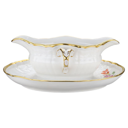 Sauciere einteilig mit Teller