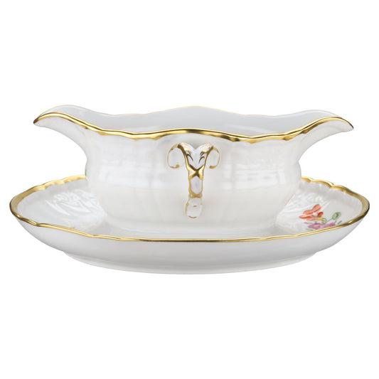 Sauciere einteilig mit Teller