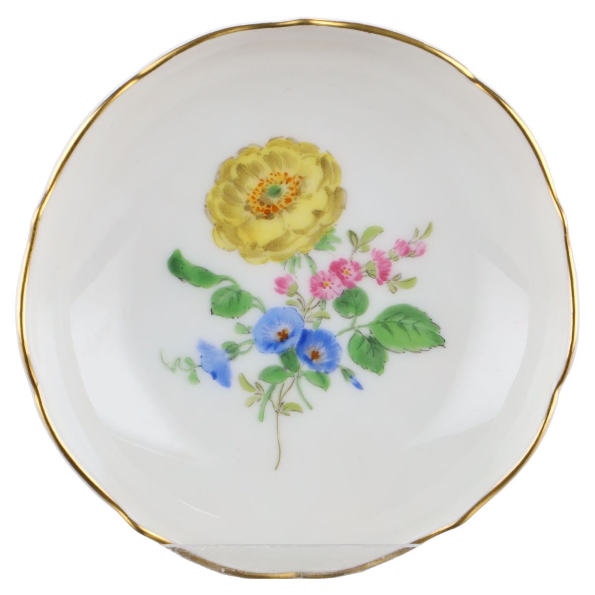 Teebeutelablage Blüte Gelb I.Wahl