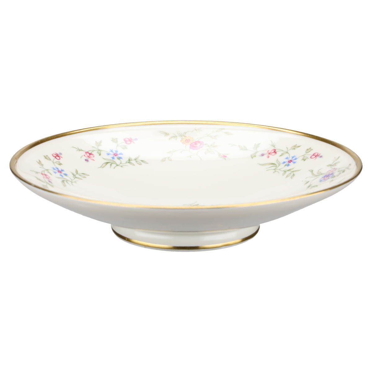 Gebäckschale auf Fuß flach