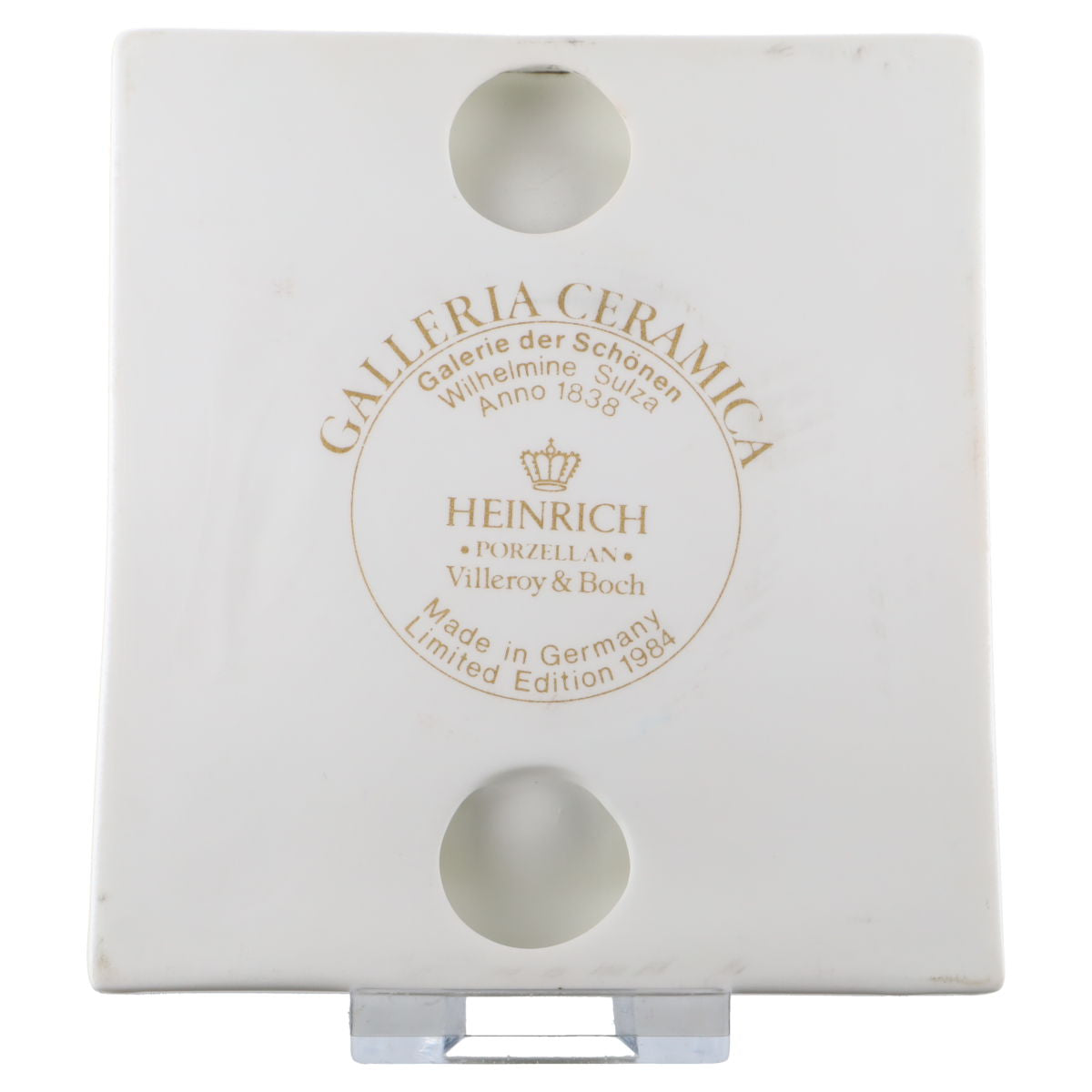 Wandteller Wilhelmine Sulza