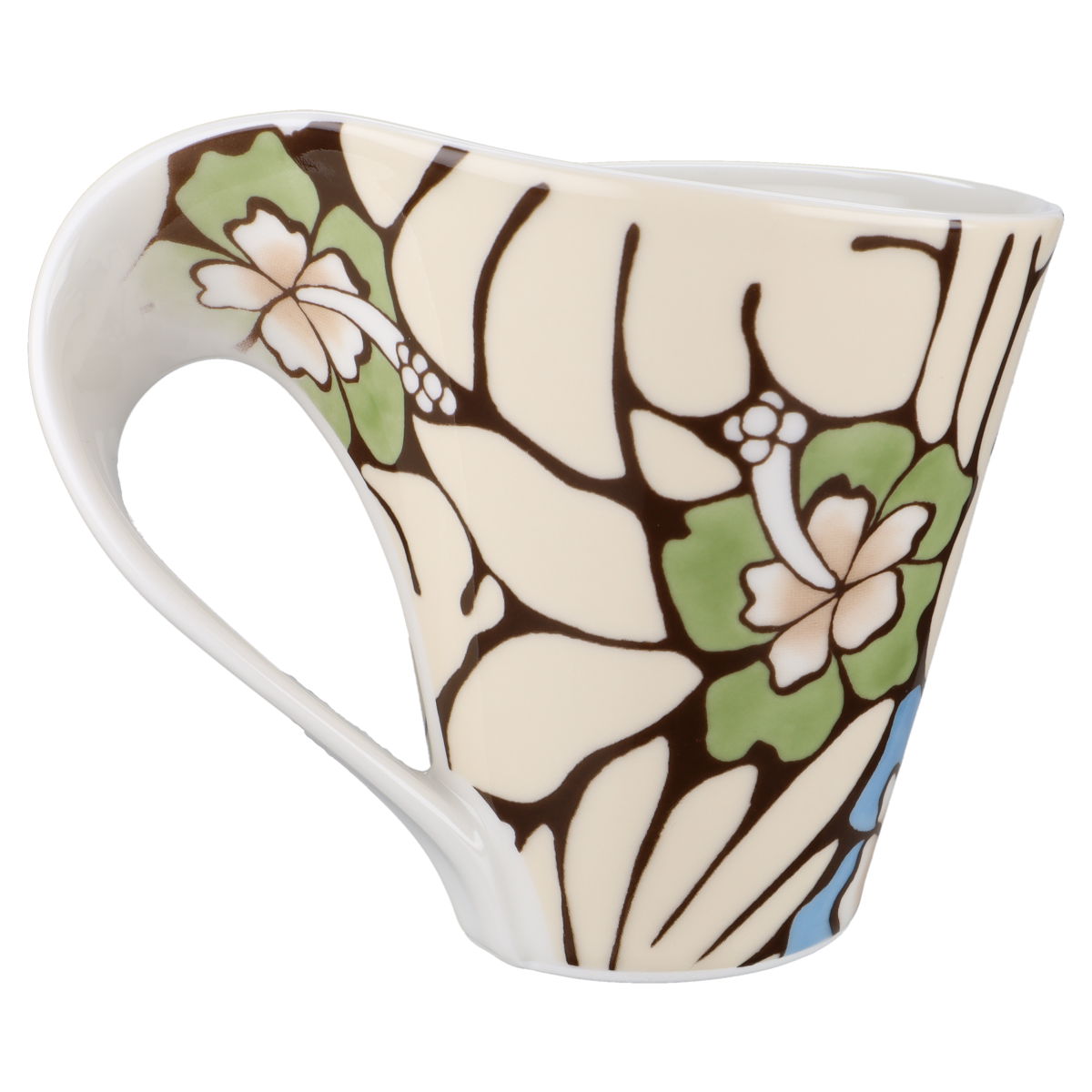 Kaffeetasse mit Untere groß