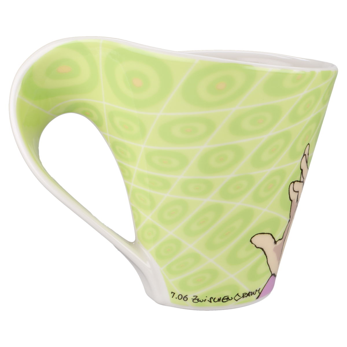 Kaffeetasse mit Untere groß Zwischenraum 7.06