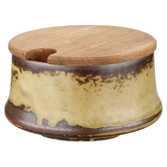 Konfitürendose mit Holzdeckel