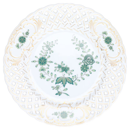 Durchbruchteller mit Gold D 21,7 cm