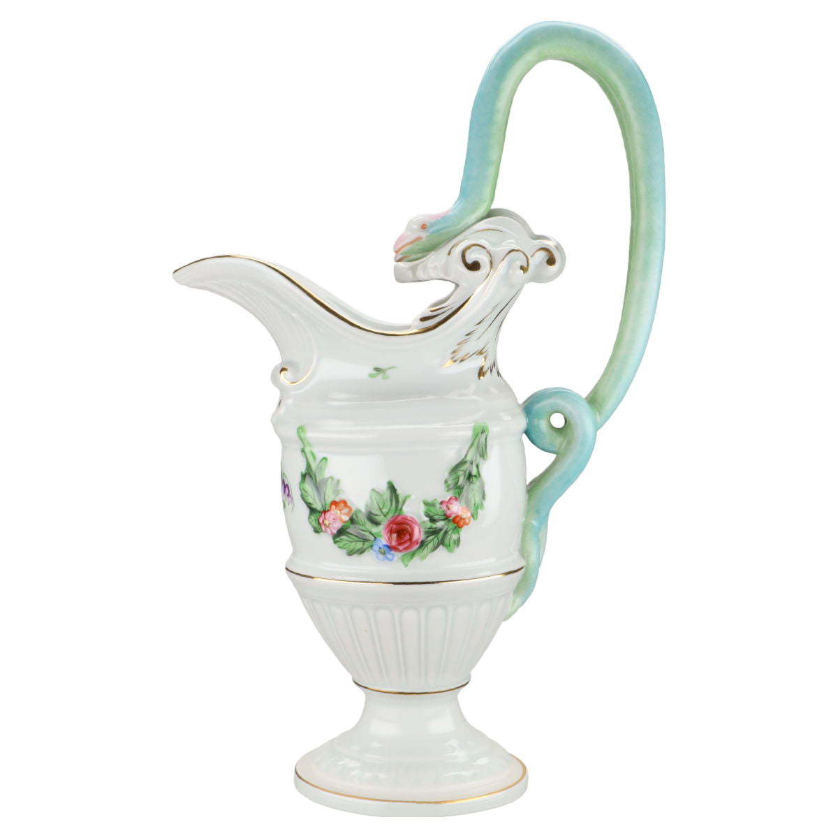 Krug groß mit Schlangenhenkel