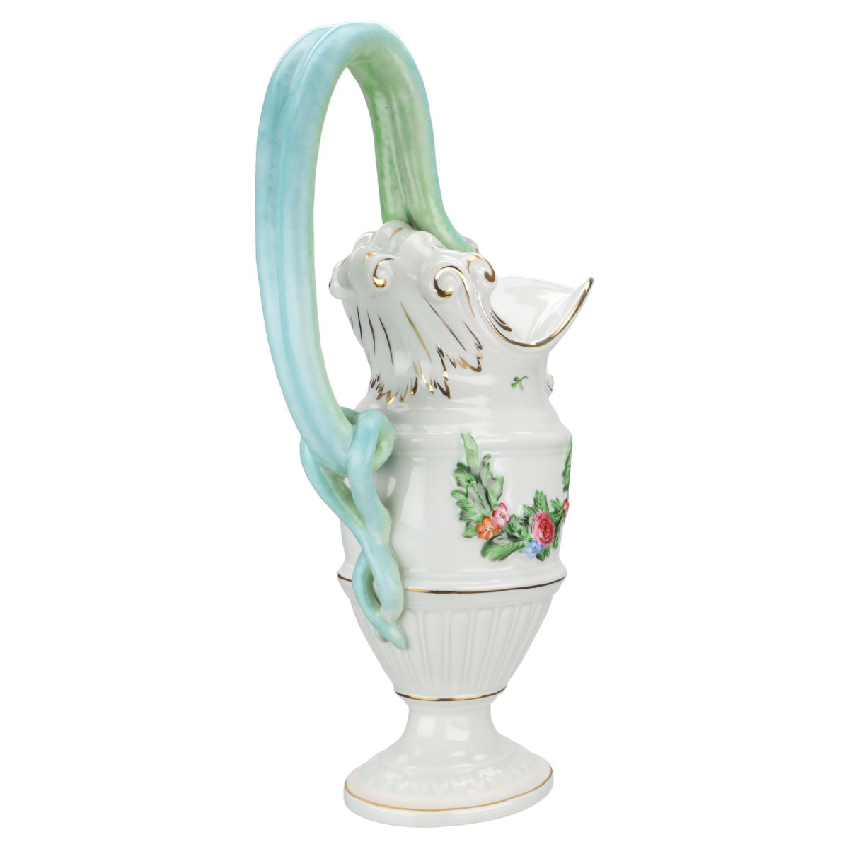 Krug groß mit Schlangenhenkel