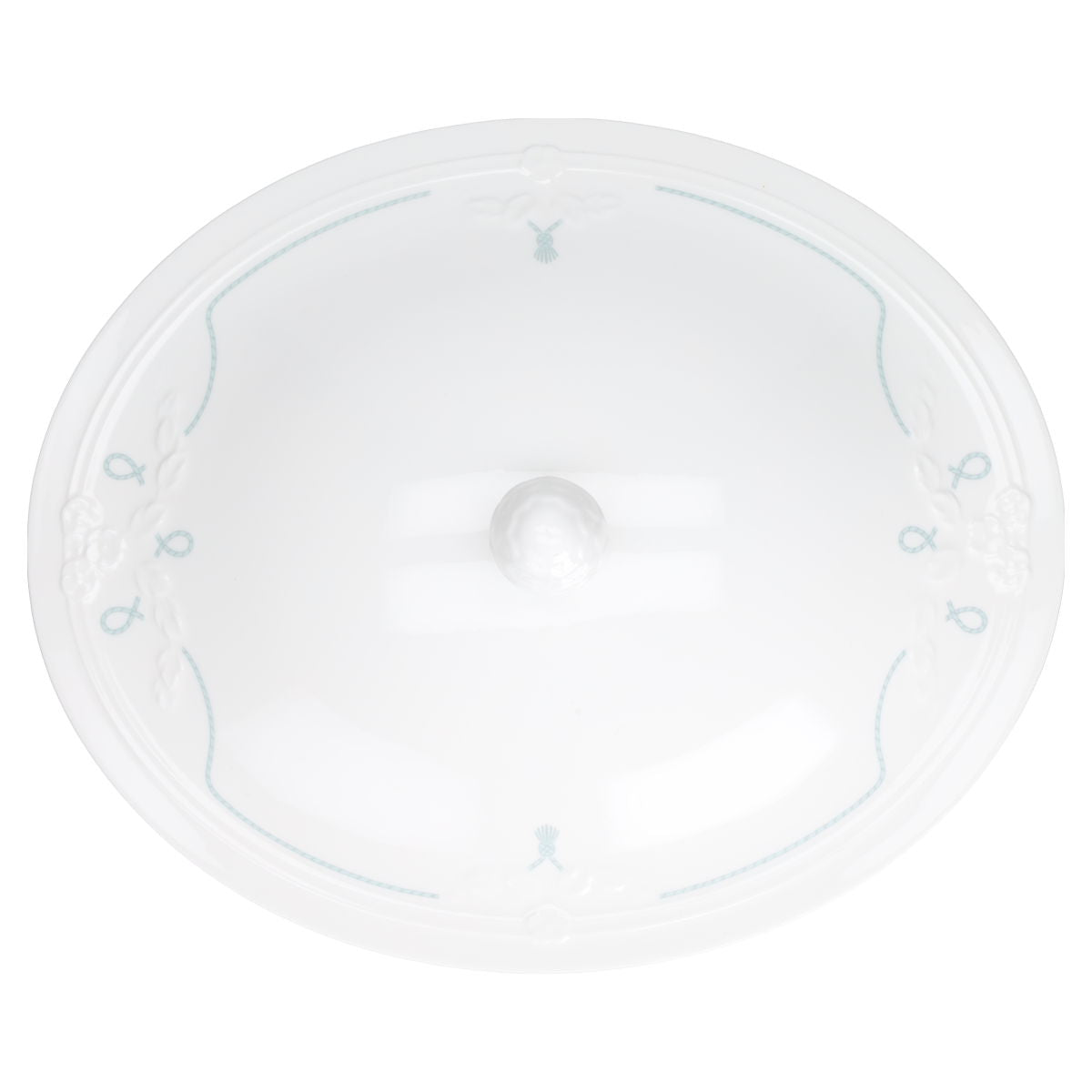 Suppenterrine Griffe eckig