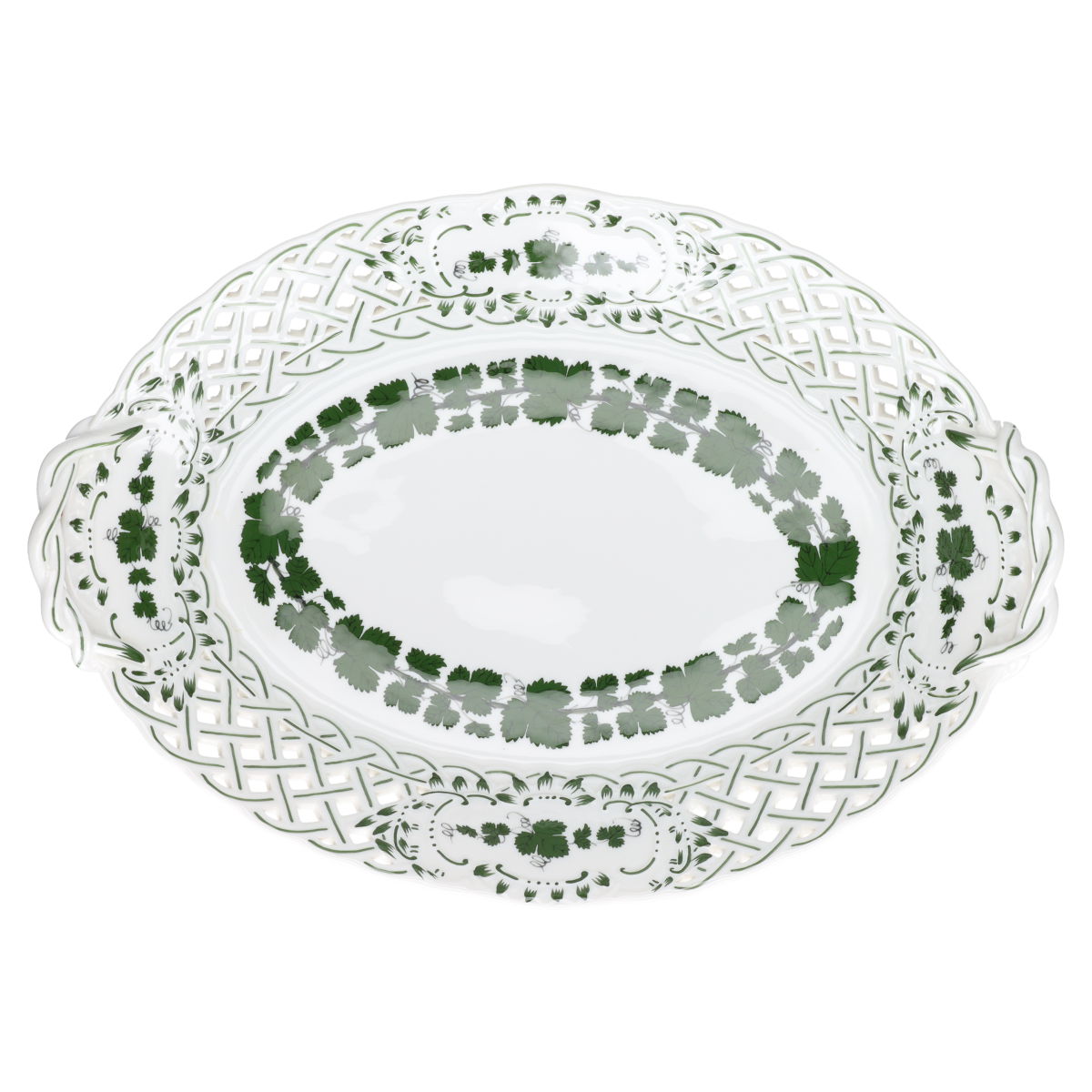 Brotkorb Durchbruchschale mit Henkeln 54910