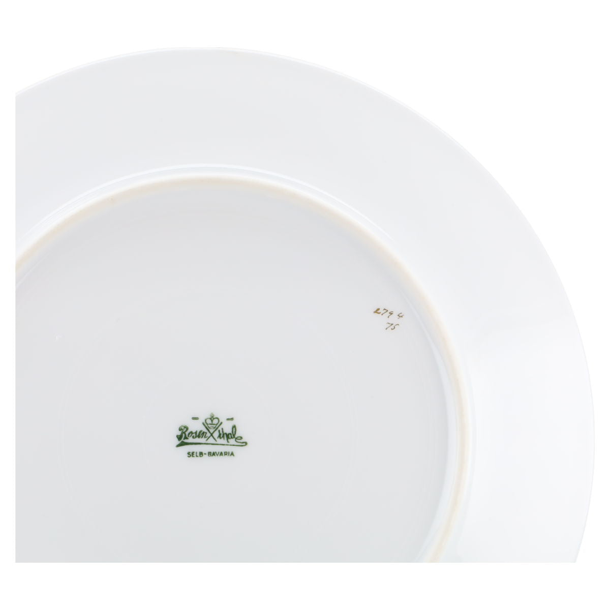 Sauciere mit Teller einteilig