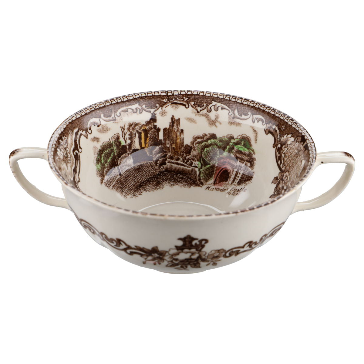 Suppentasse mit Innendekor