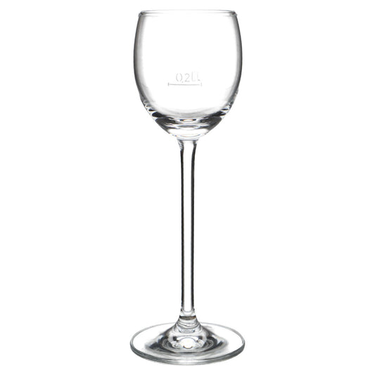 Likörkelch mit Füllstrich 0,2cl