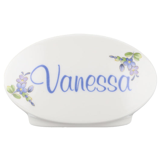kleiner Porzellanständer \" Vanessa \"