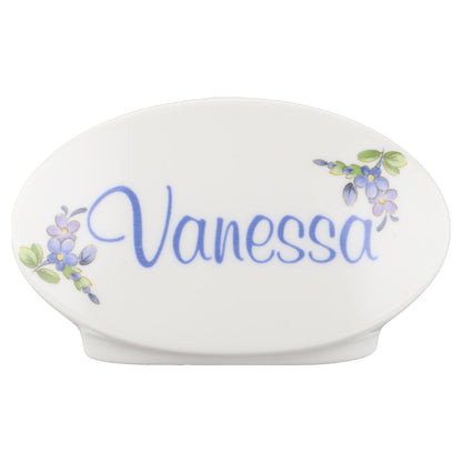kleiner Porzellanständer \" Vanessa \"