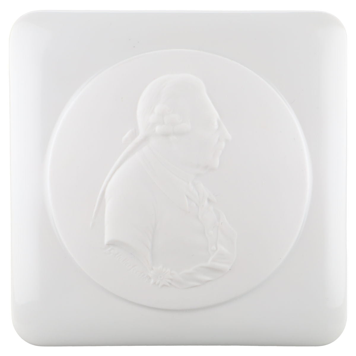 Deckeldose Alter Fritz Reliefmotiv II.Wahl