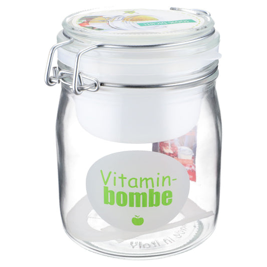 Vorratsglas mit Bügelverschluss Vitaminbombe