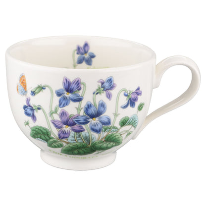 Kaffeetasse Monatstasse February Viola Odorata