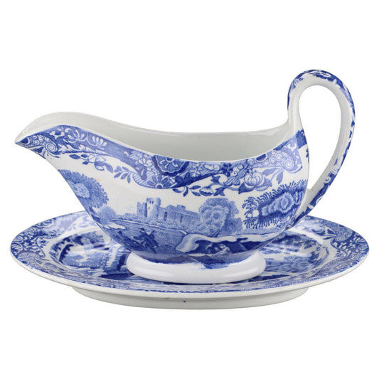 Buttersauciere mit Teller 2-teilig