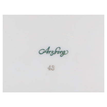 Sauciere mit Teller einteilig