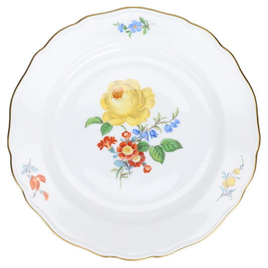 Kuchenteller klein Rose gelb