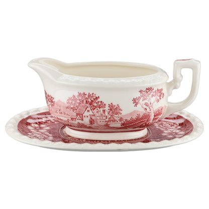 Buttersauciere mit Teller 2-tlg