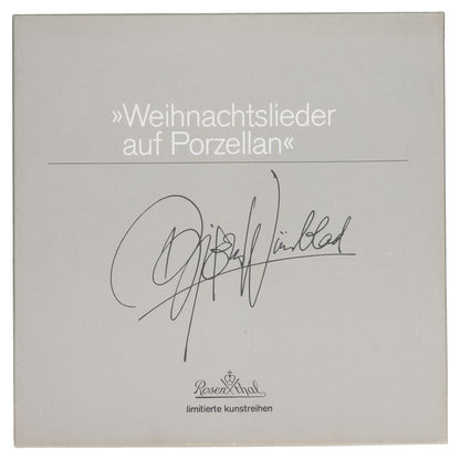 Weihnachtsteller 1987 - O du fröhliche