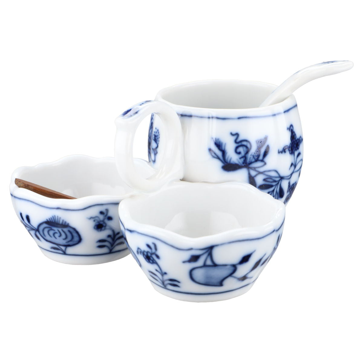 Menage 3tlg. RARITÄT mit 2 Löffeln