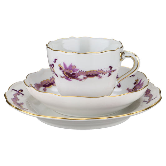 Mokkatasse Espressotasse als Gedeck 3-tlg.