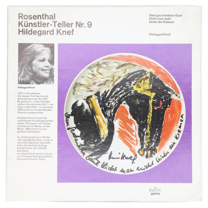 Sammelteller Hildegard Knef Nr.9 Dem geschenkten Gaul in OVP