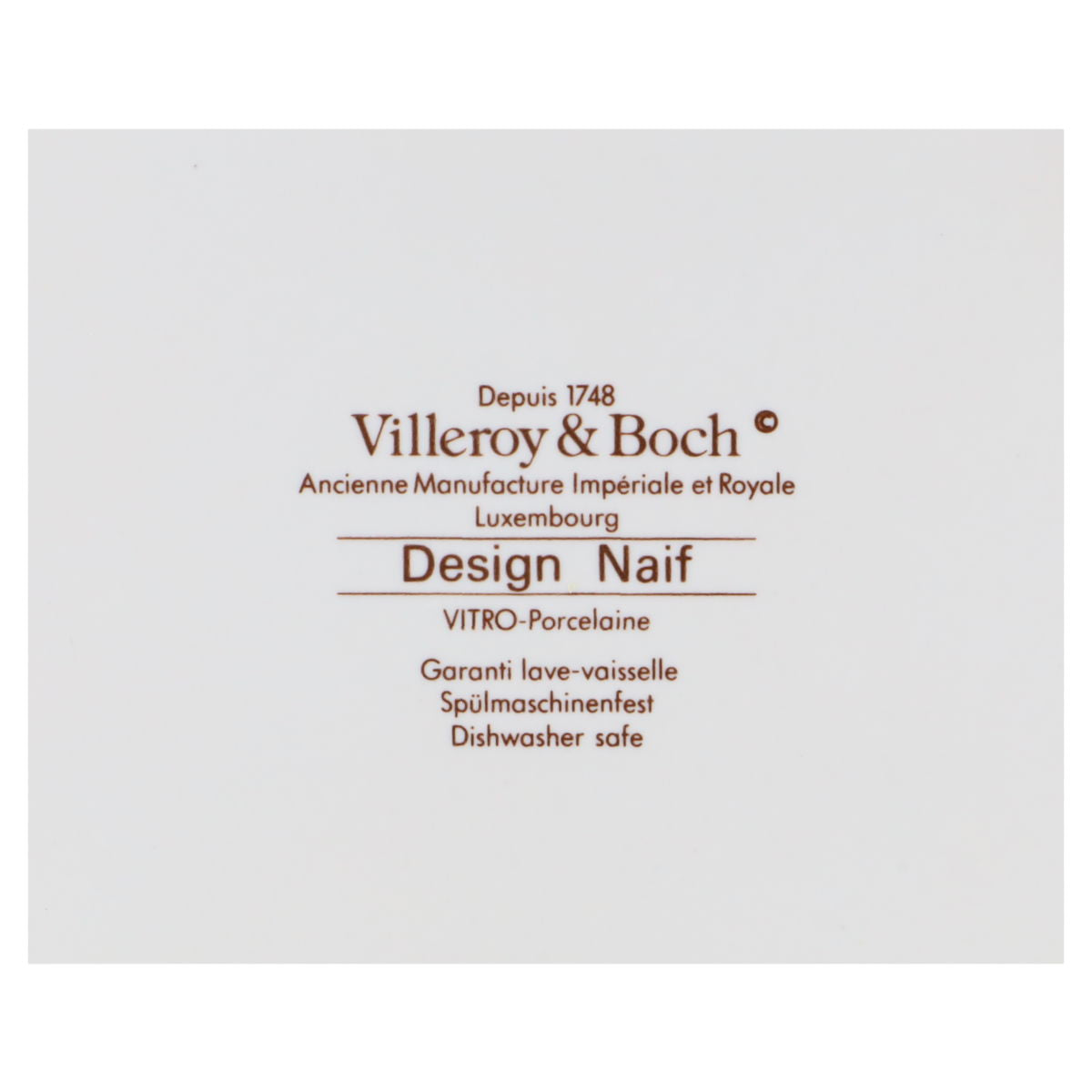 Teller klein Arche Noah