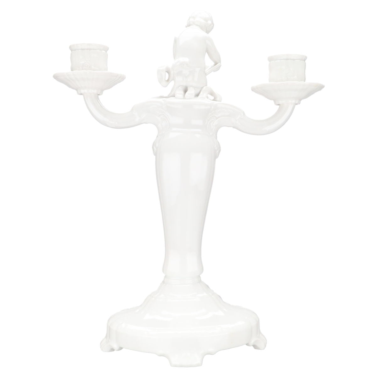 Kerzenleuchter 2-armig Rarität