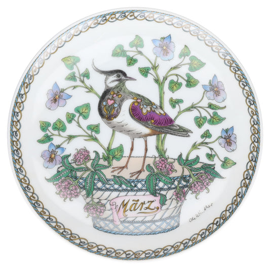 Wandteller 03 März Kiebitz II. Wahl