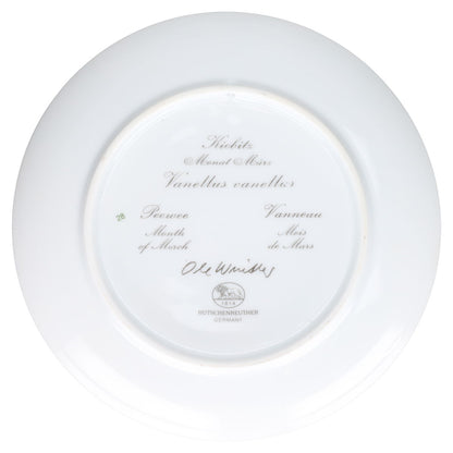 Wandteller 03 März Kiebitz II. Wahl