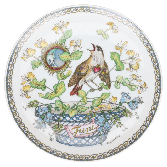 Wandteller 06 Juni Nachtigall II. Wahl