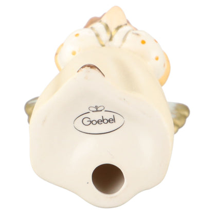 Engel betend, goldenes Kleid klein H 5,8 cm