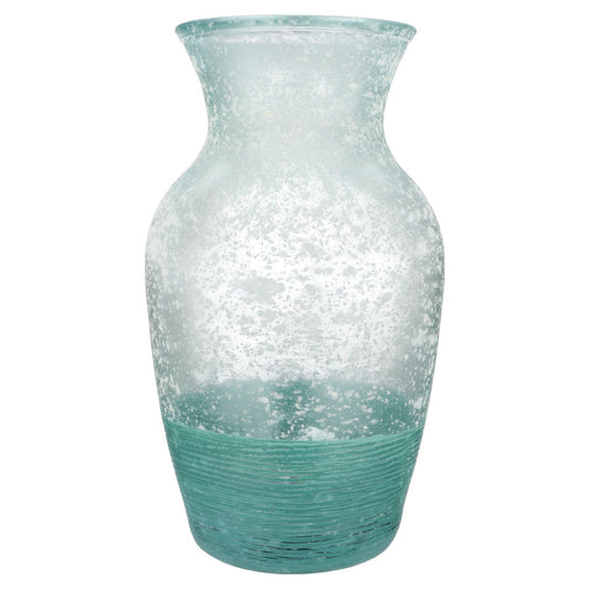 Vase groß rauh grün