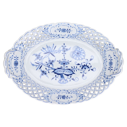 Schale Durchbruchschale mit 2 Henkeln III.Wahl