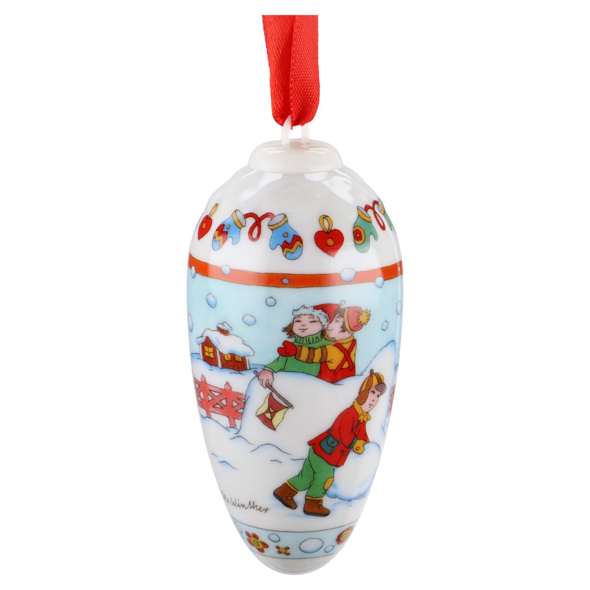 Weihnachtszapfen 2012 - Schneeballschlacht