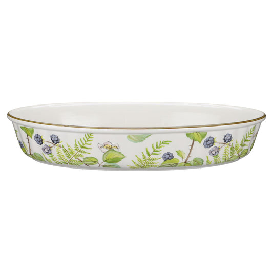 Auflaufform oval groß