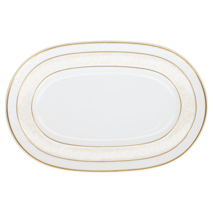 Sauciere mit Teller 2-tlg