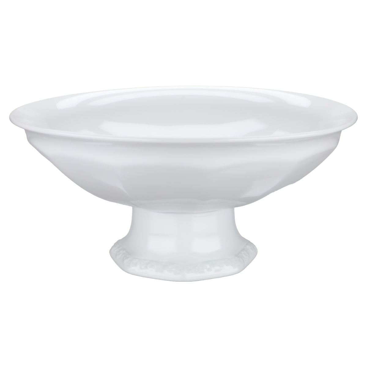 Schale auf Fuß groß rund