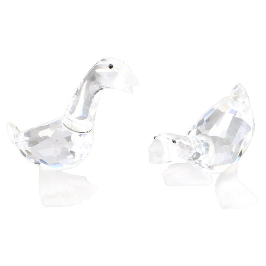Tierfigur Gänsepaar
