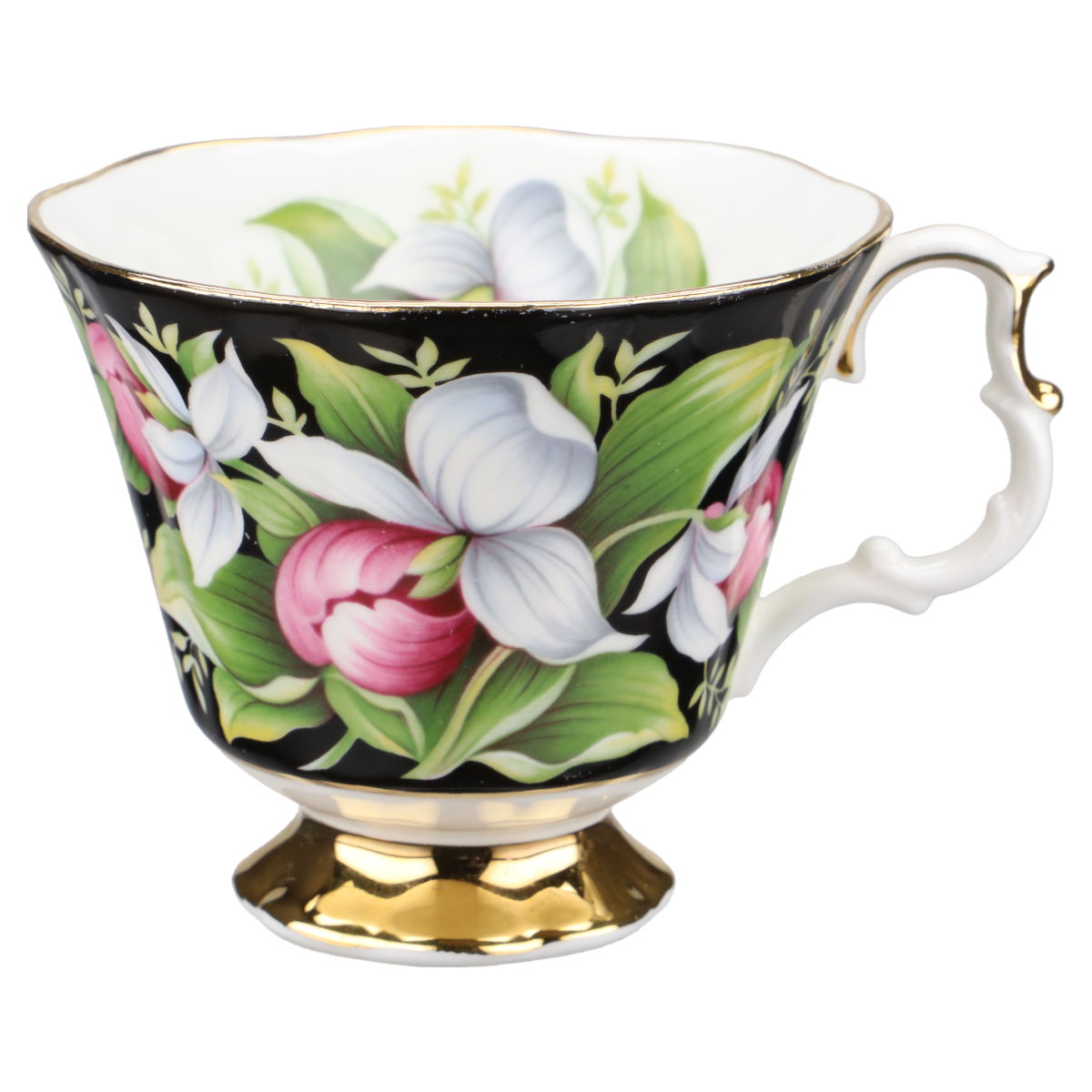 Kaffeetasse mit Untere Lady's Slipper